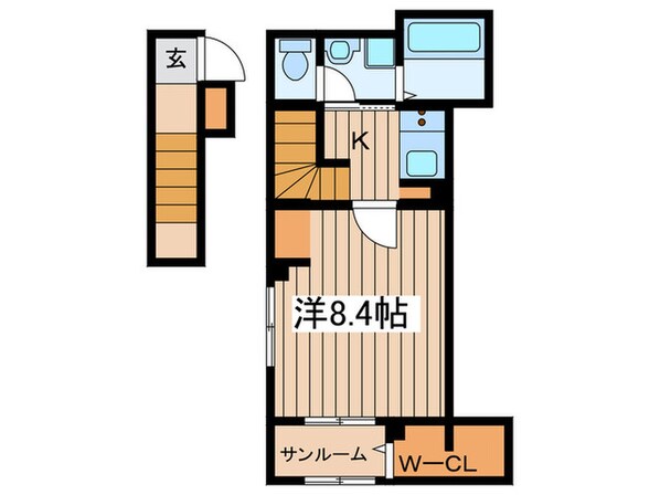 サンビオラ砂口の物件間取画像